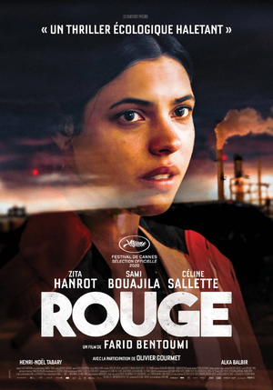 Affiche de Rouge (film) de Farid Bentoumi avec Zita Hanrot, Sami Bouajila, Céline Sallette