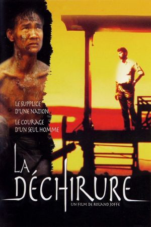 Affiche du film La Déchirure (film) de Roland Joffé avec Sam Waterston, Haing S. Ngor, John Malkovich