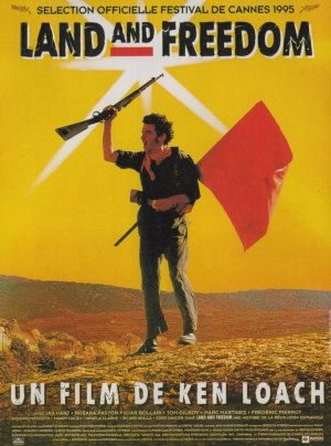 Affiche de Land and Freedom (film) de Ken Loach avec